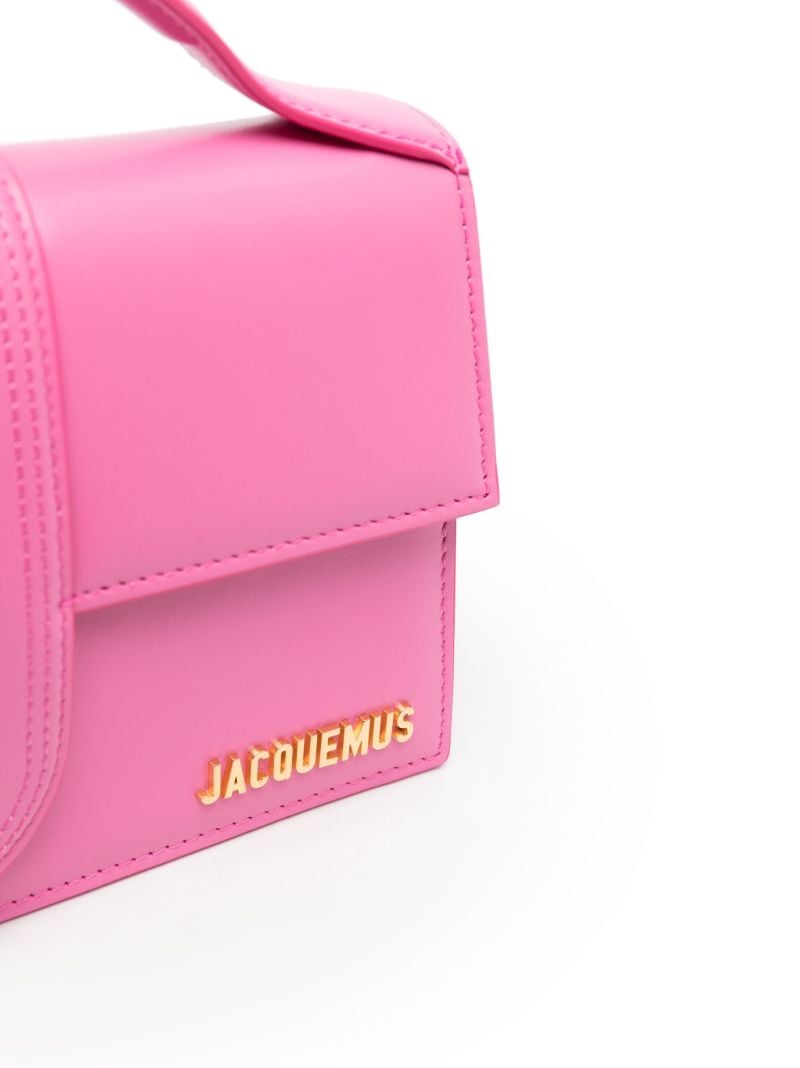 Pink Le Grand Bambino Leather Shoulder Bag
