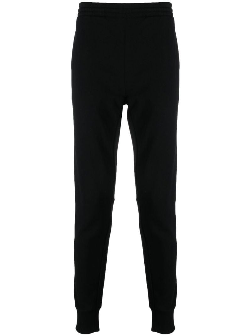 Black Tapered Track Pants