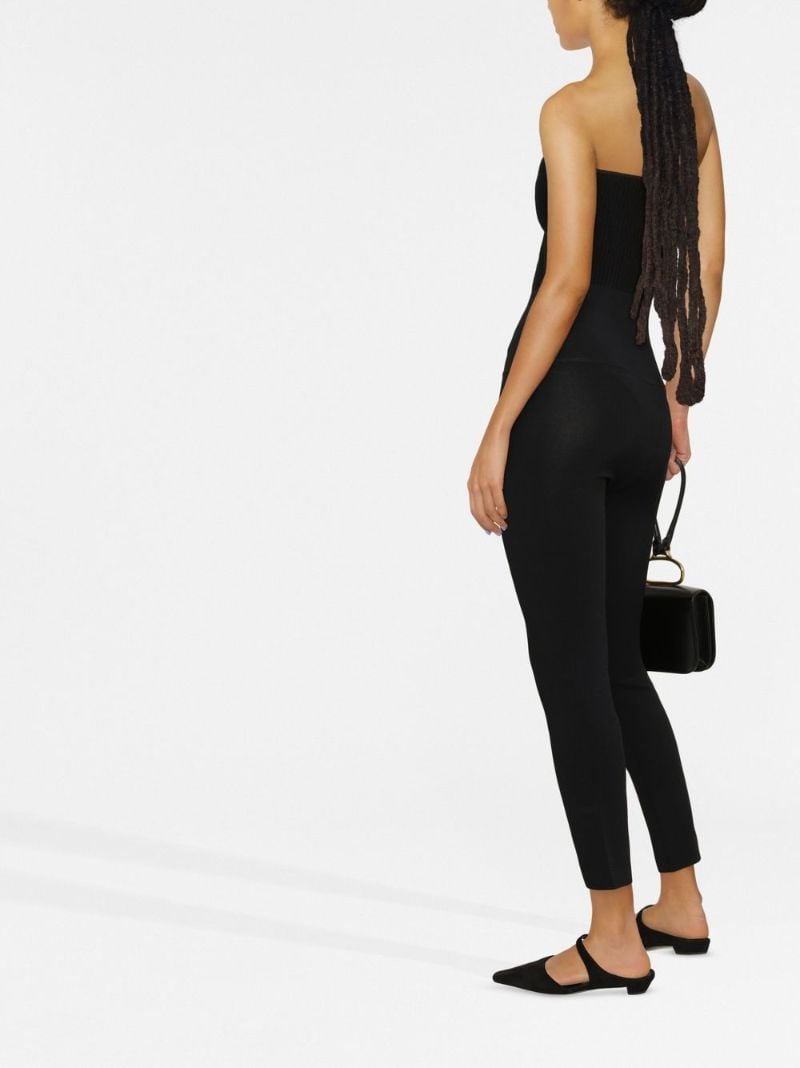 Black the Harmony Cropped Leggings