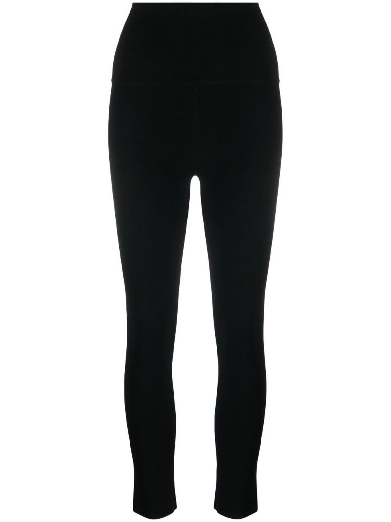 Black the Harmony Cropped Leggings