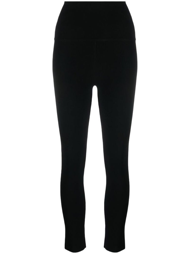 Black the Harmony Cropped Leggings