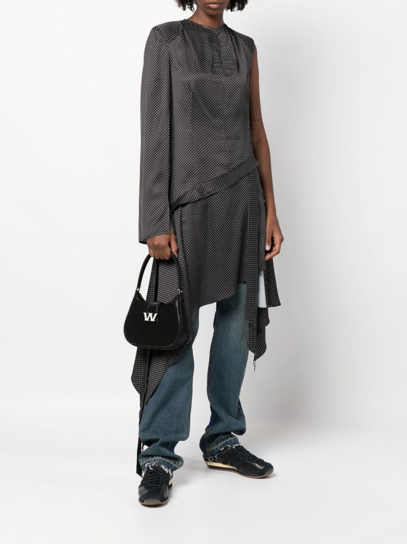 Black Alloy Legacy Shoulder Bag
