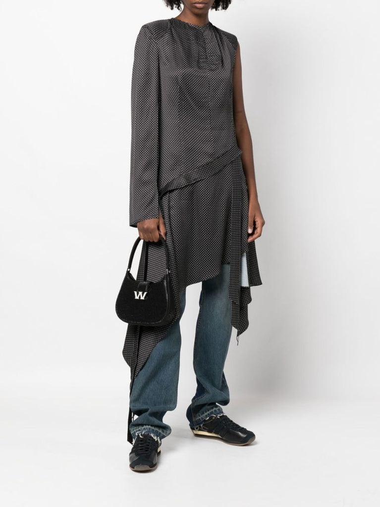 Black Alloy Legacy Shoulder Bag