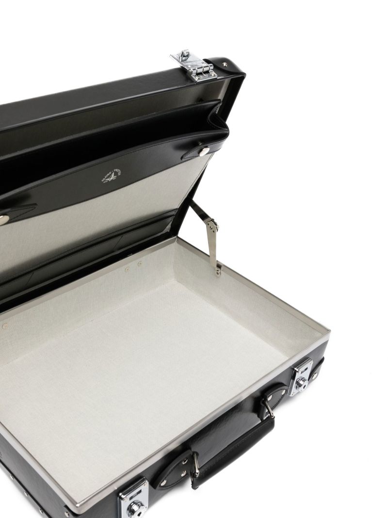 Black Centenary AttachÃ_x0083_Â© Leather Briefcase