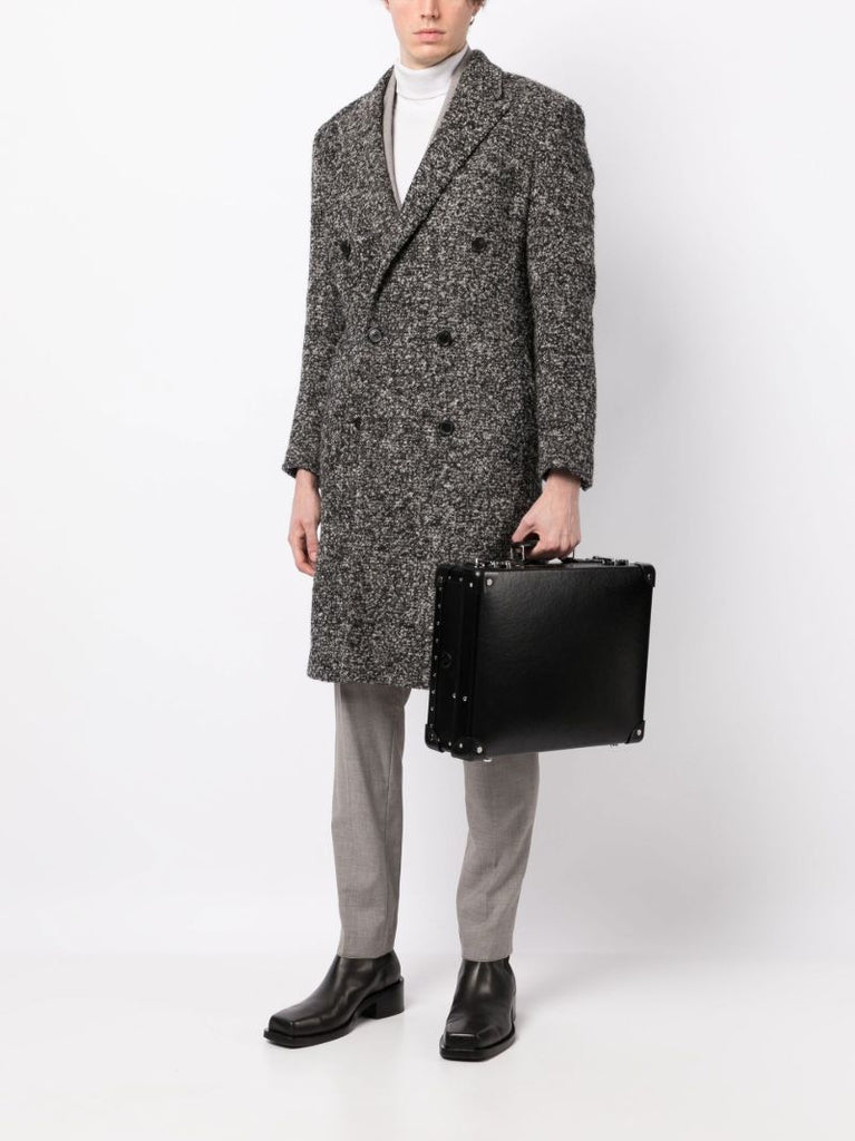 Black Centenary AttachÃ_x0083_Â© Leather Briefcase