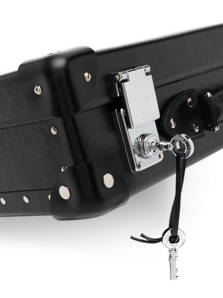 Black Centenary AttachÃ_x0083_Â© Leather Briefcase
