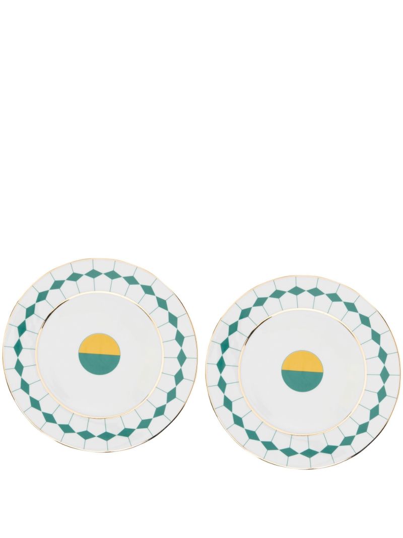 Green Ponta Dinner Plate Set