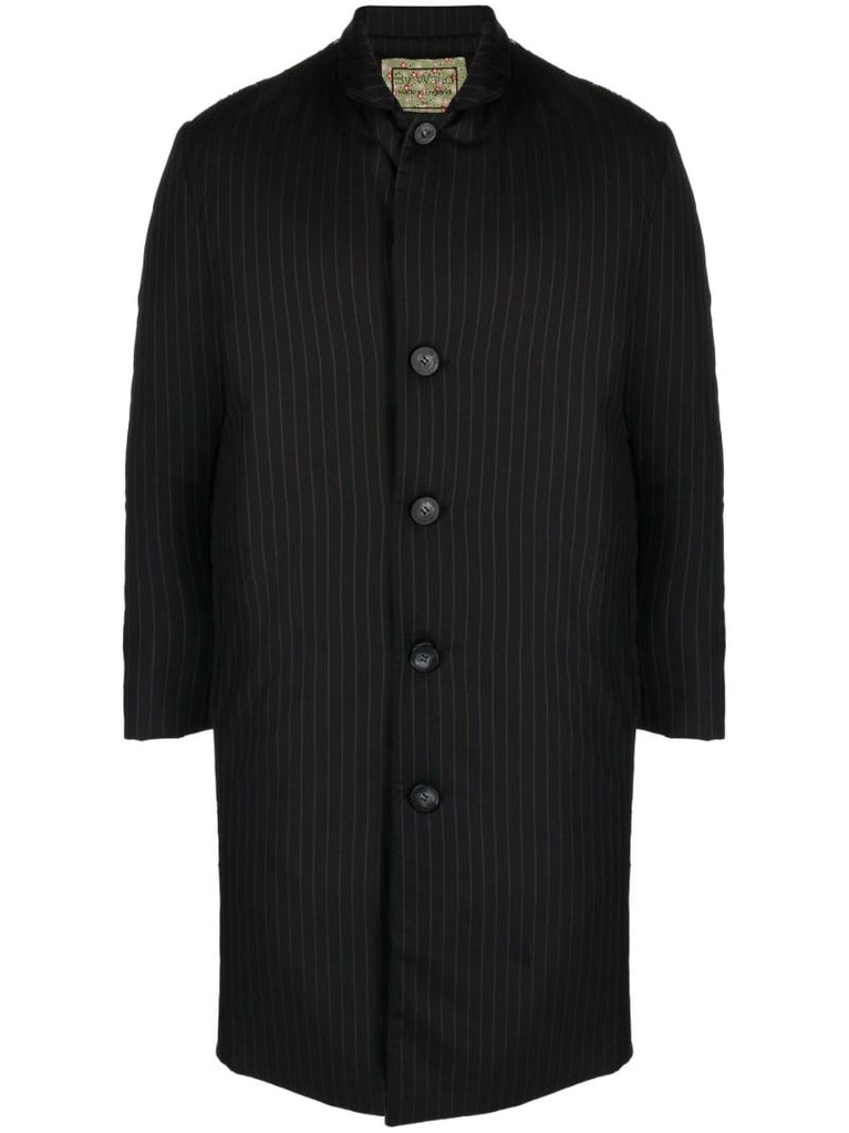 Black Gil Embroidered Coat