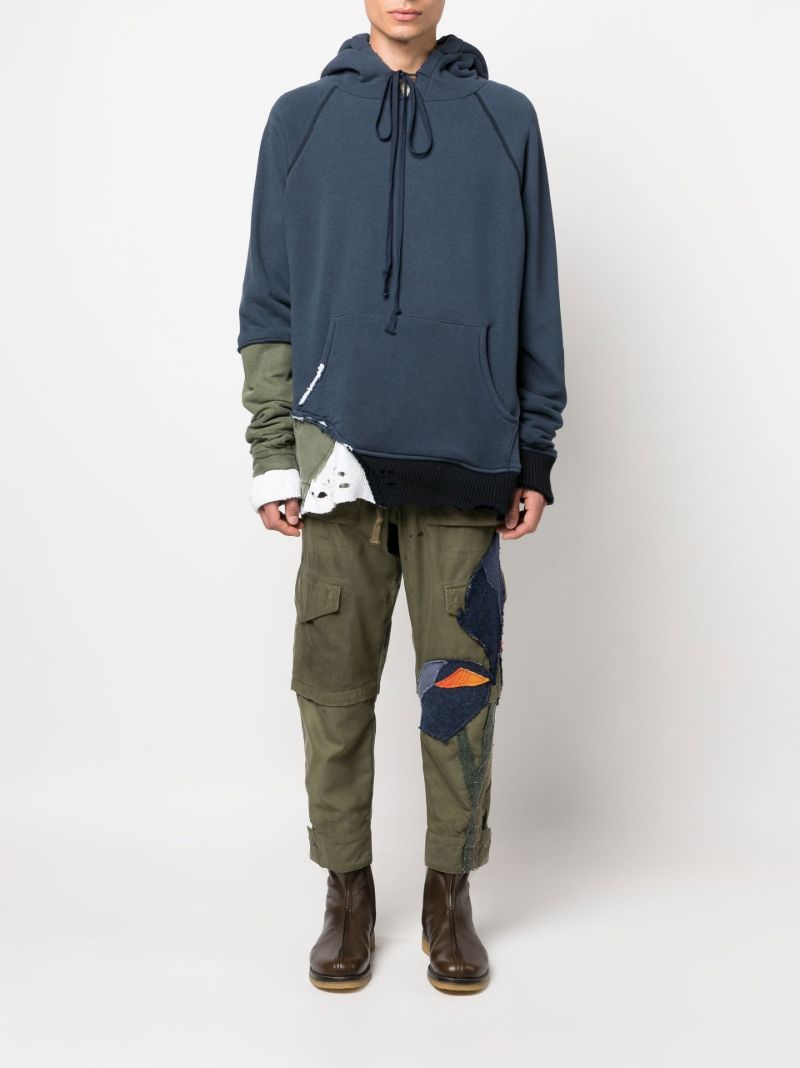 Blue Army Fragment Hoodie