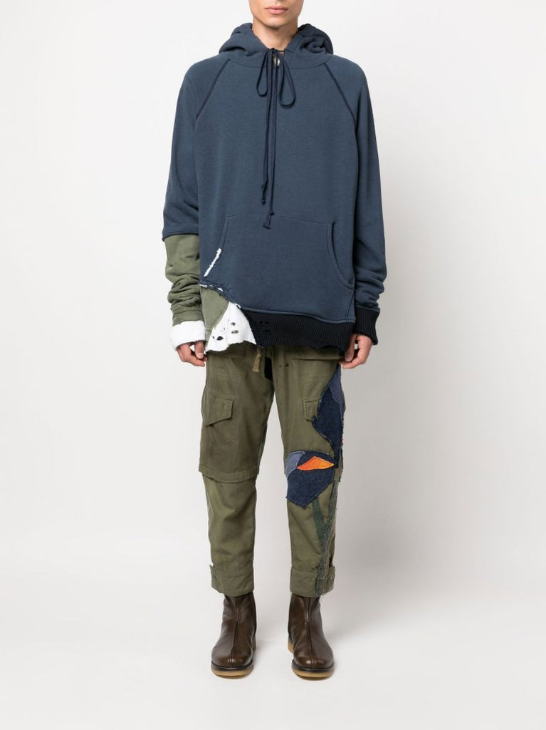 Blue Army Fragment Hoodie