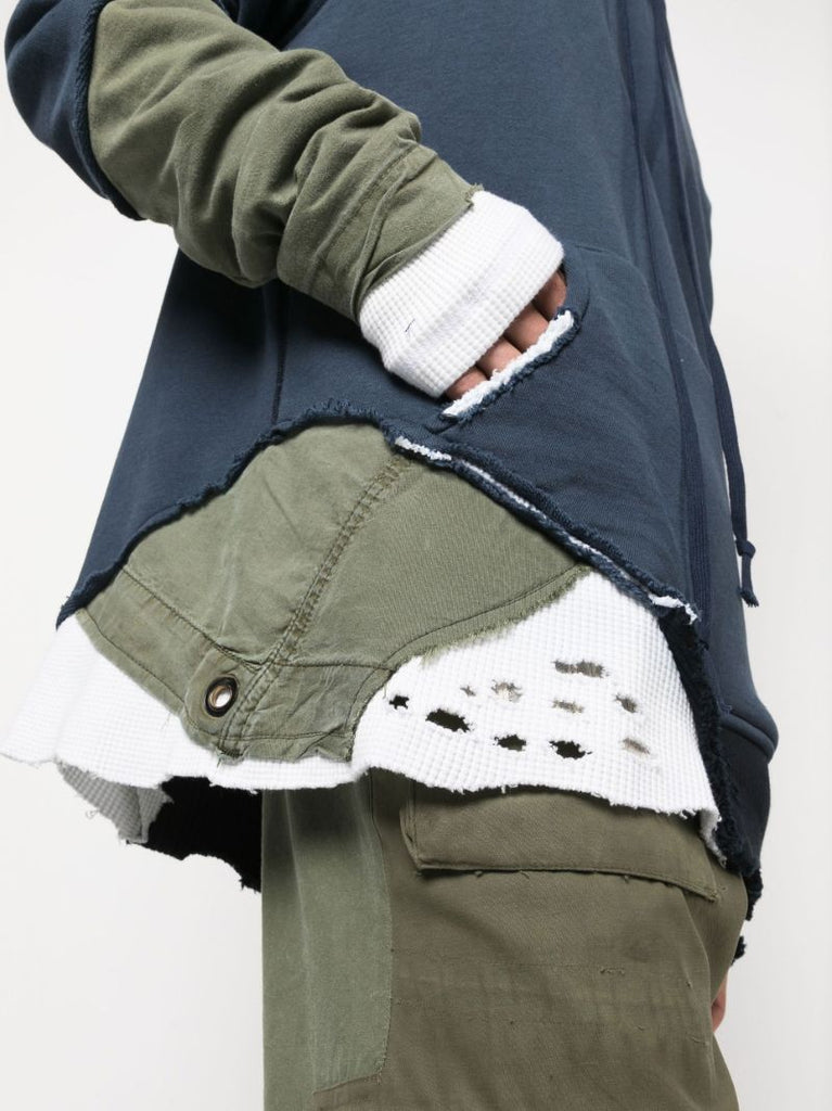 Blue Army Fragment Hoodie