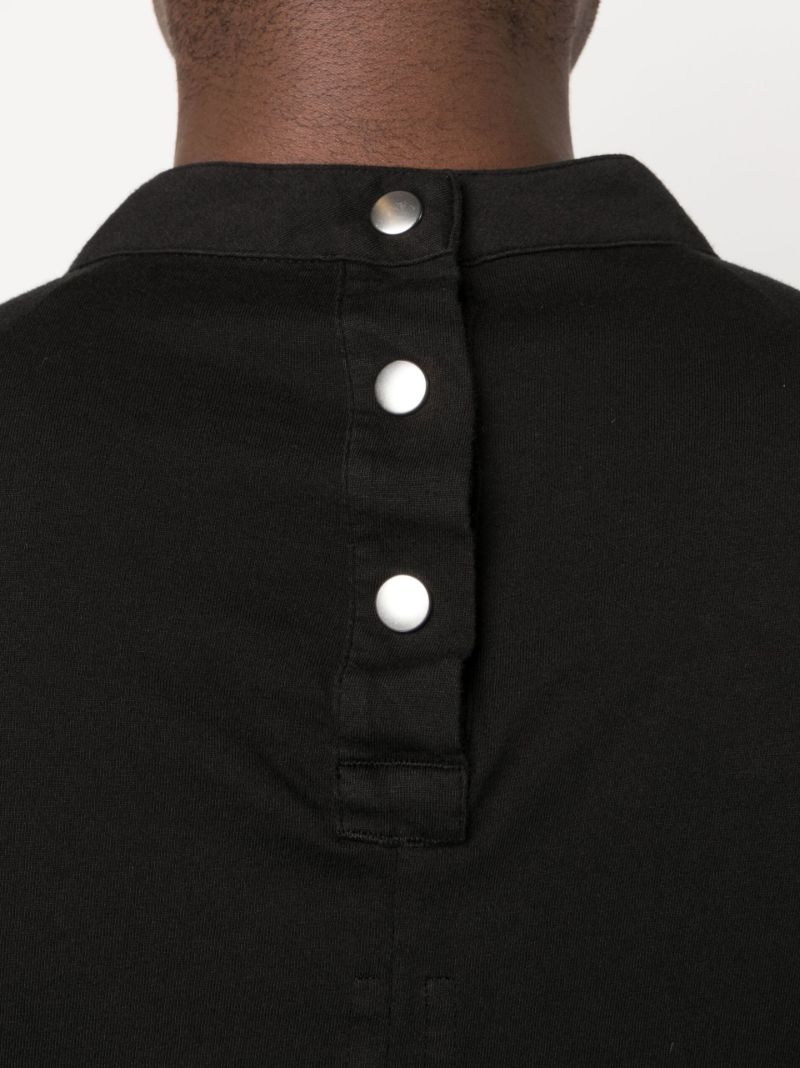 Black Graphic Print Long Sleeve T-shirt
