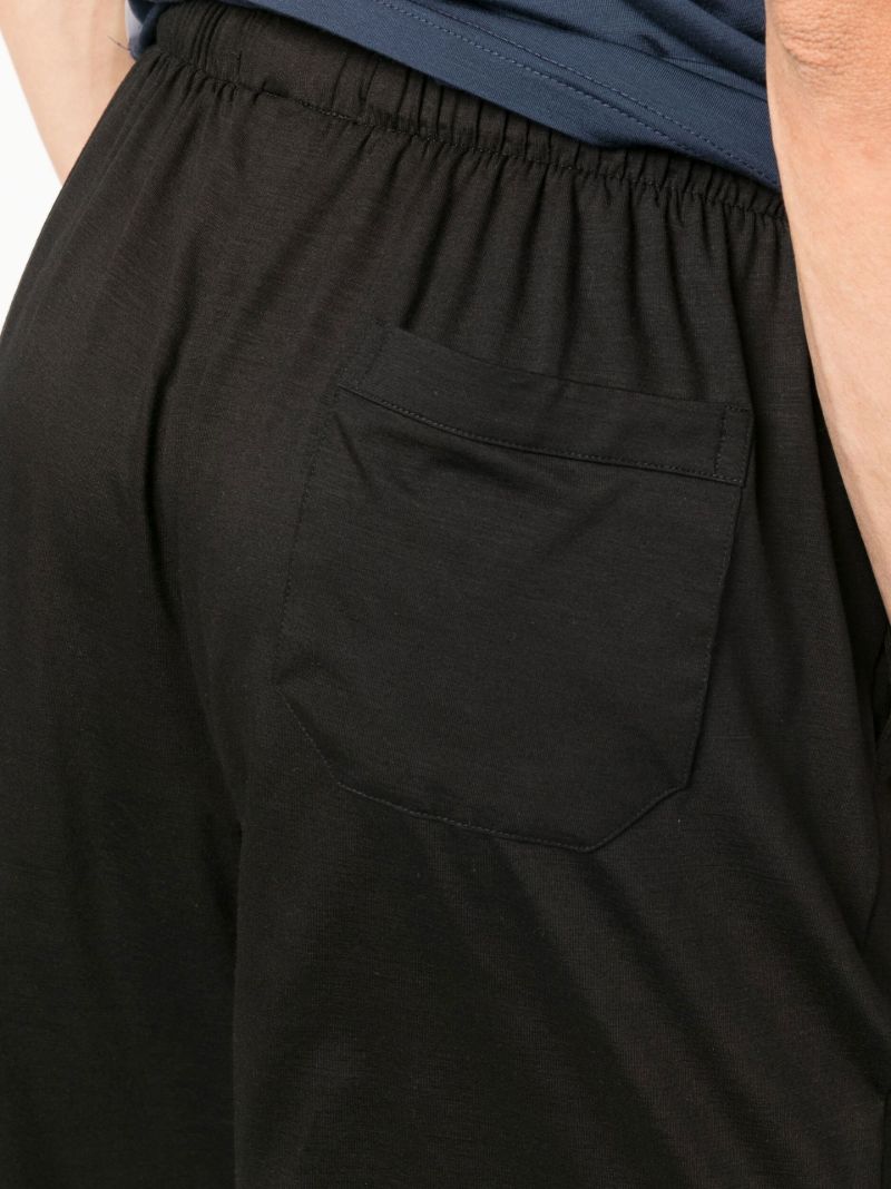 Black Basel Track Shorts