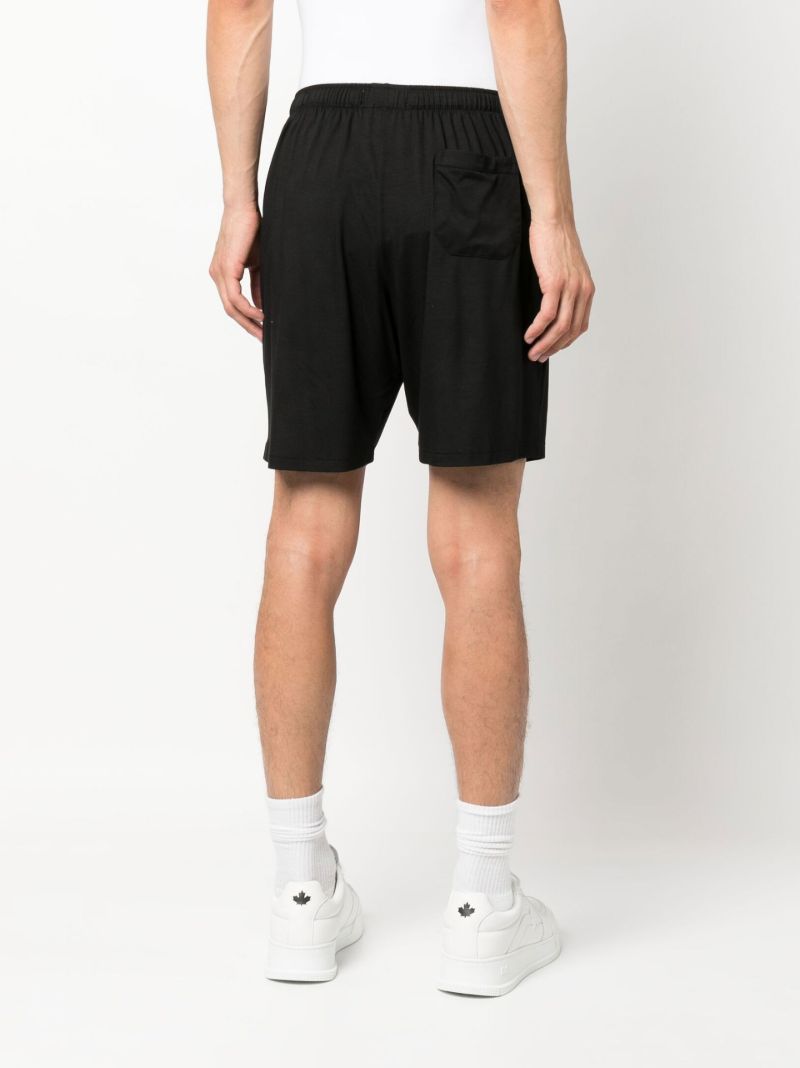 Black Basel Track Shorts