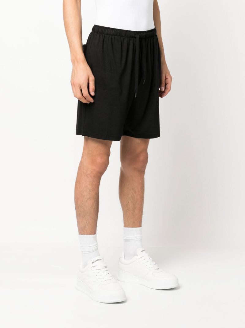 Black Basel Track Shorts