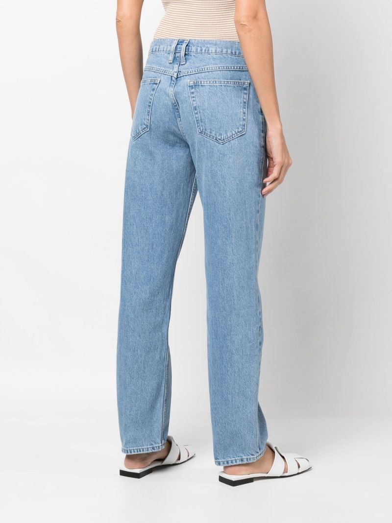 Blue Le High 'n' Tight Straight Leg Jeans