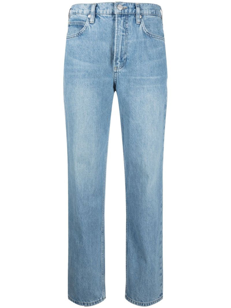 Blue Le High 'n' Tight Straight Leg Jeans