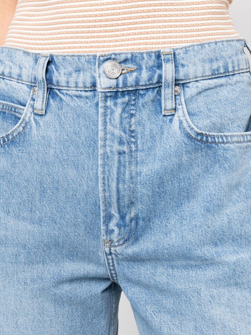 Blue Le High 'n' Tight Straight Leg Jeans