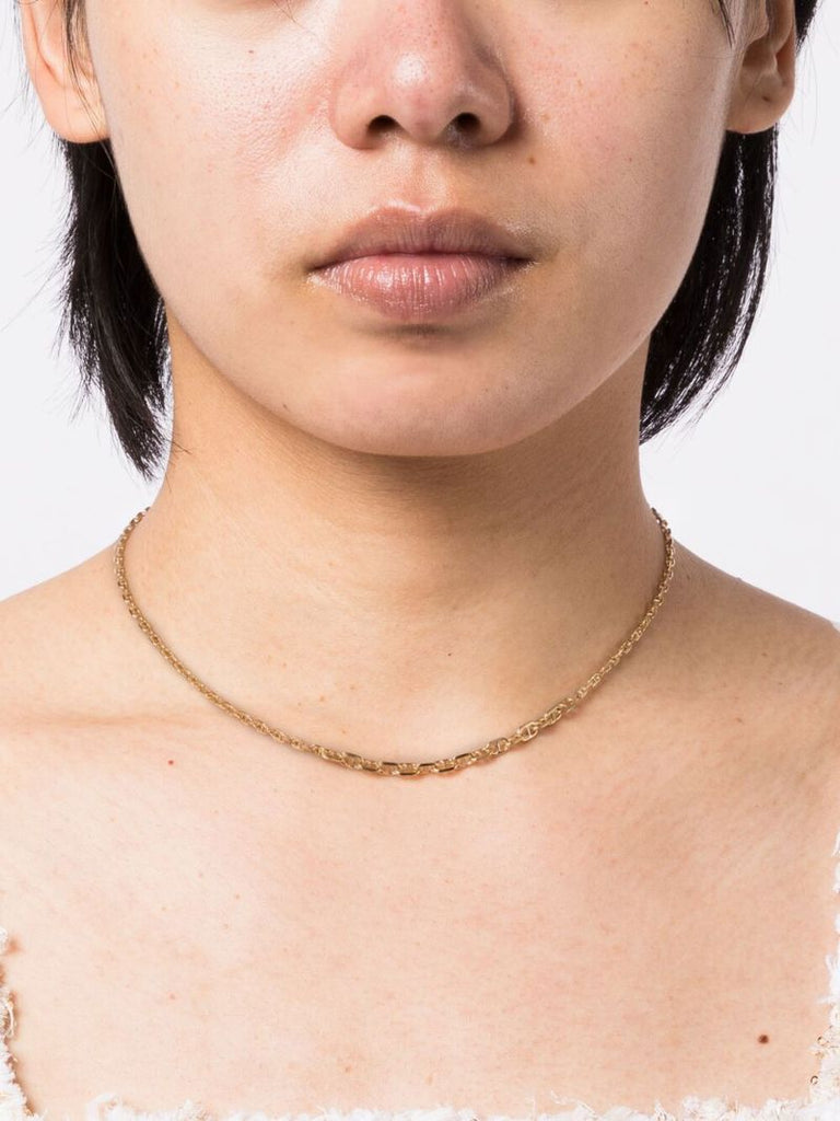 Gold-plated Chain Link Necklace
