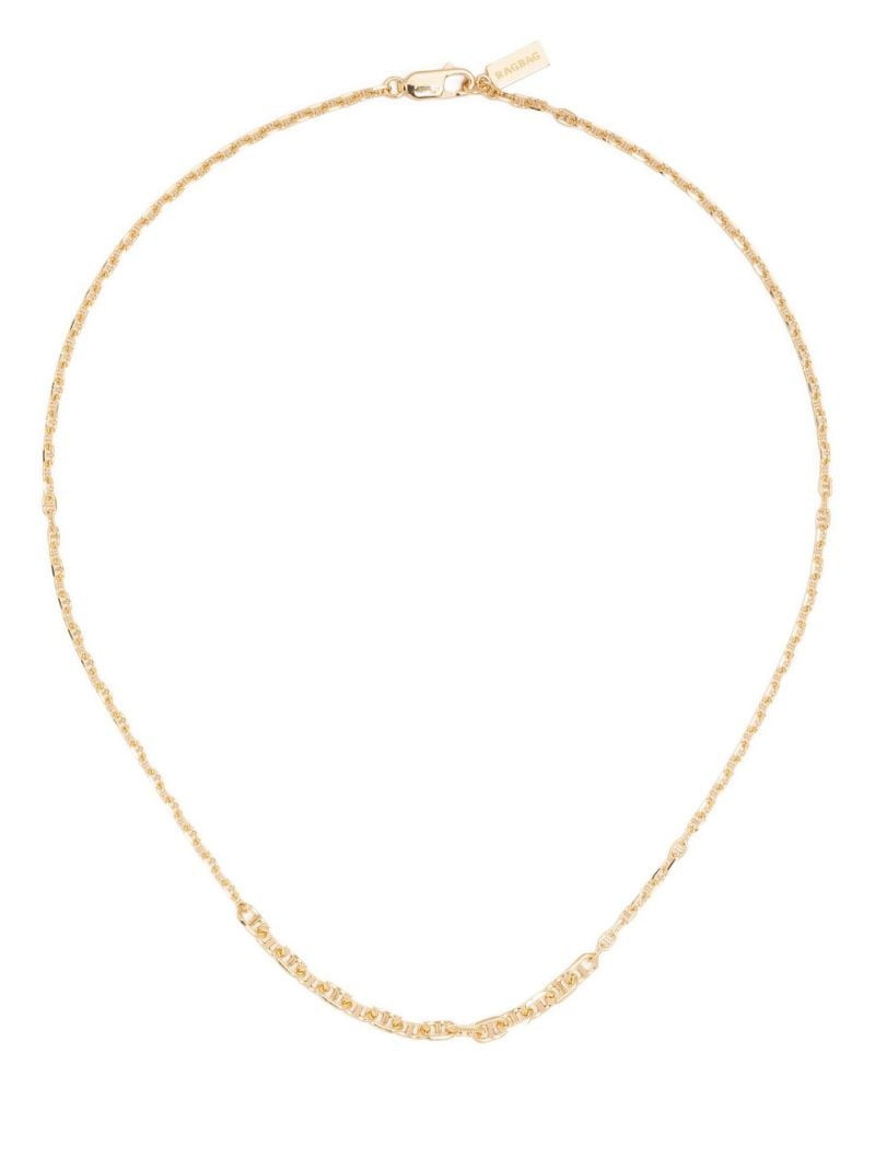 Gold-plated Chain Link Necklace