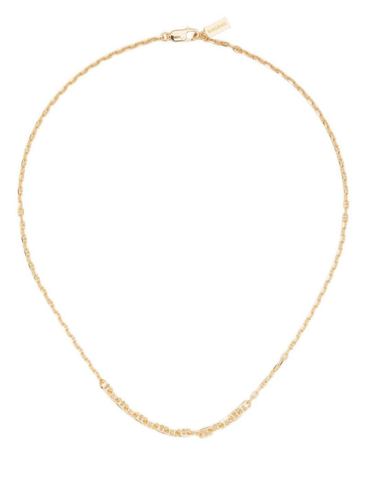 Gold-plated Chain Link Necklace
