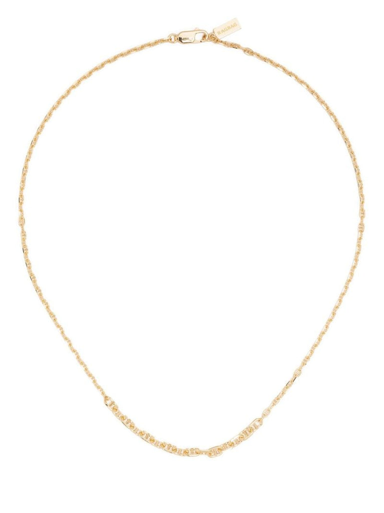 Gold-plated Chain Link Necklace