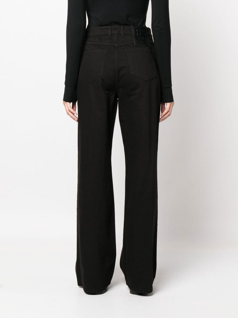 Black Wide-leg Jeans