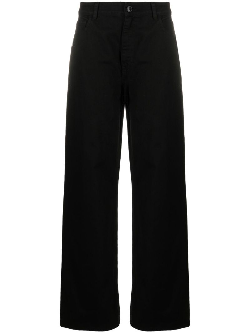 Black Wide-leg Jeans