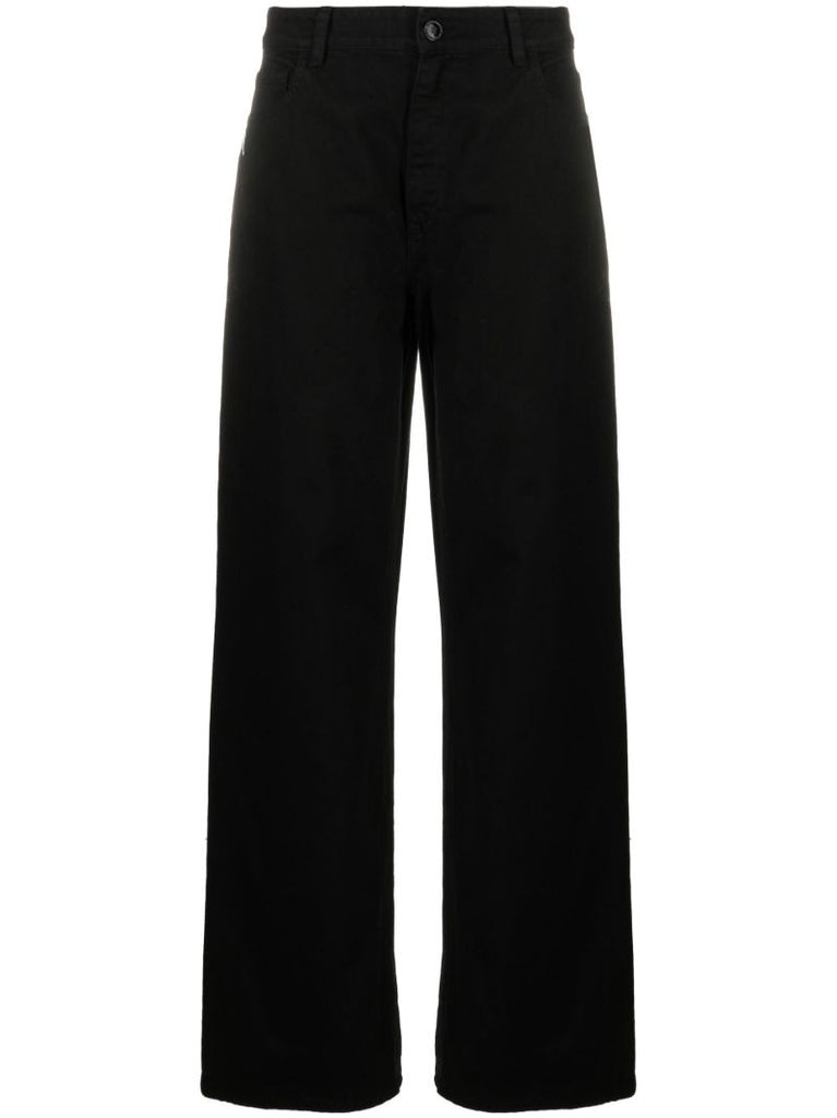 Black Wide-leg Jeans