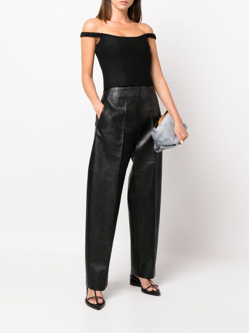 Black the Audra Crop Top