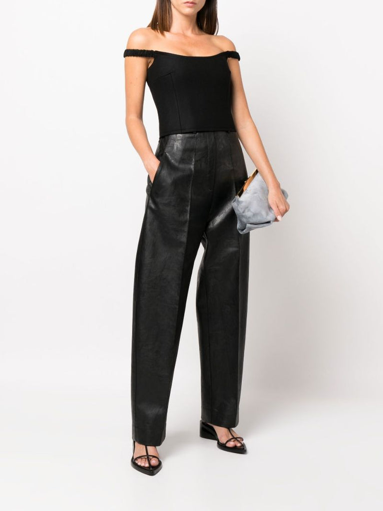 Black the Audra Crop Top