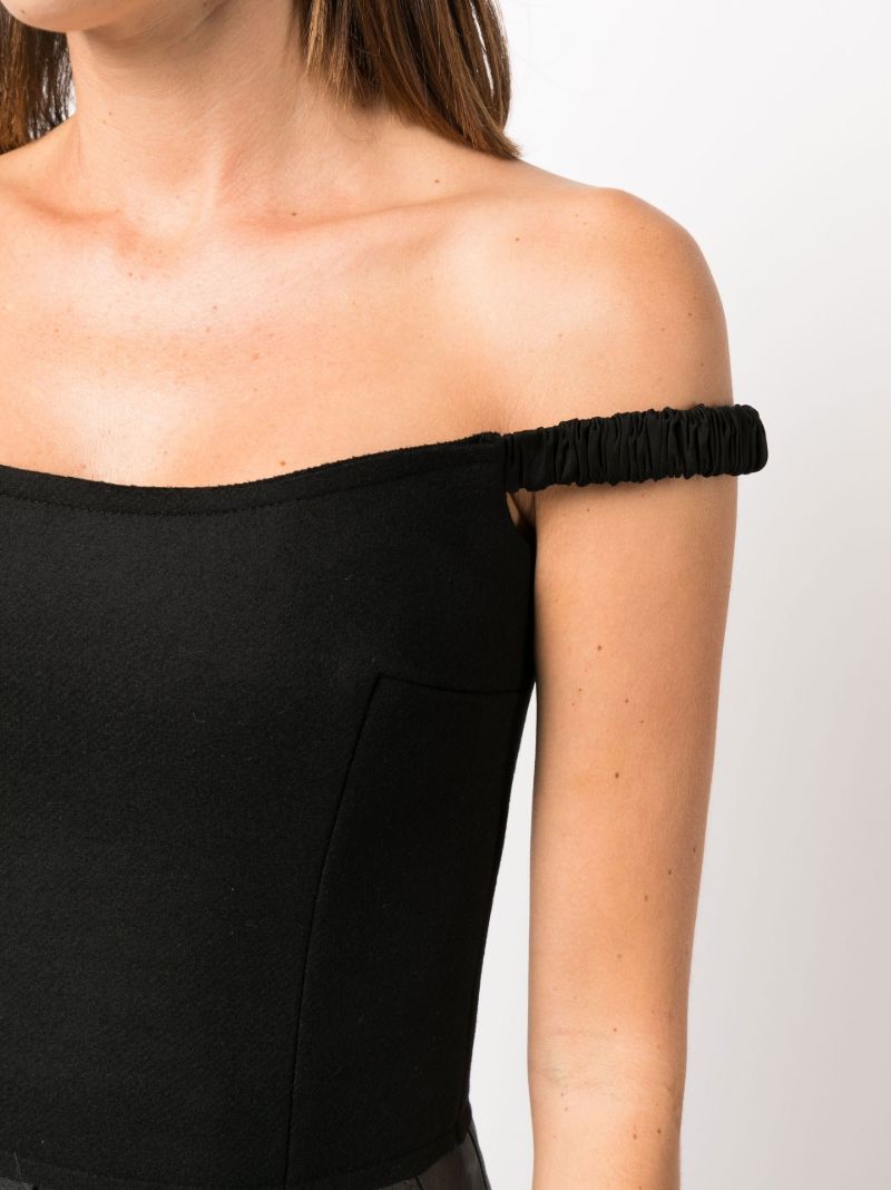Black the Audra Crop Top