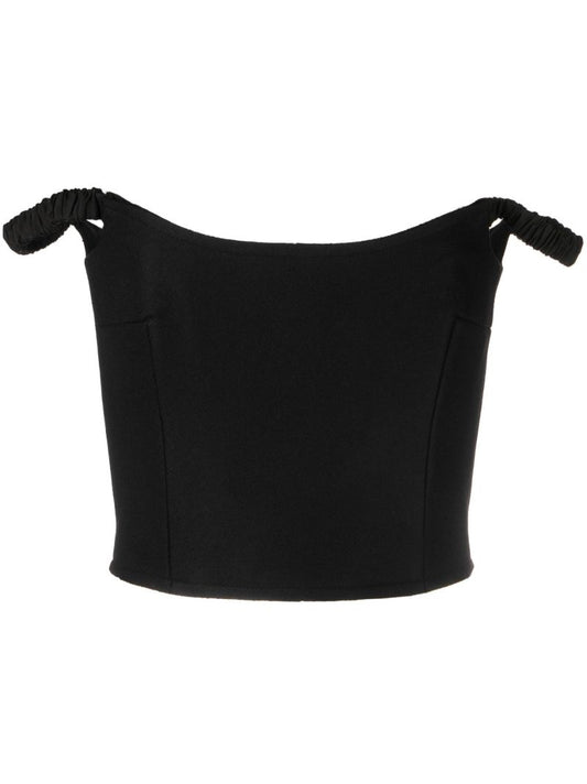 Black the Audra Crop Top
