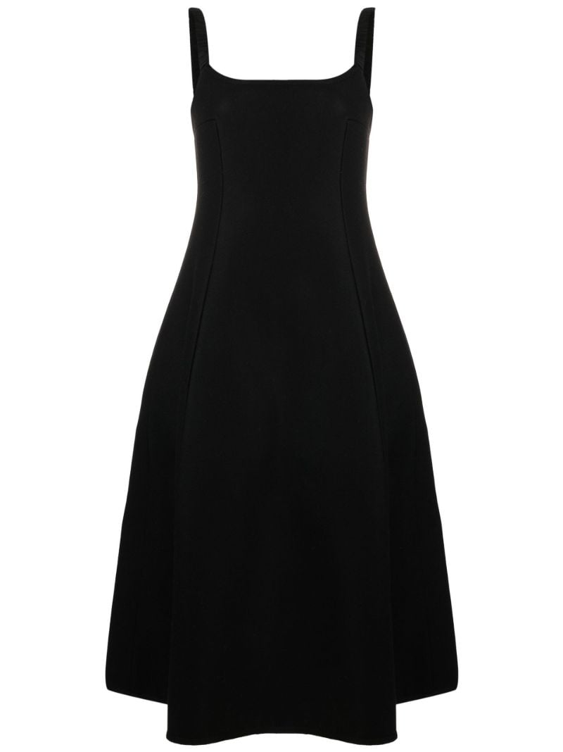 Black the Uma Midi Dress