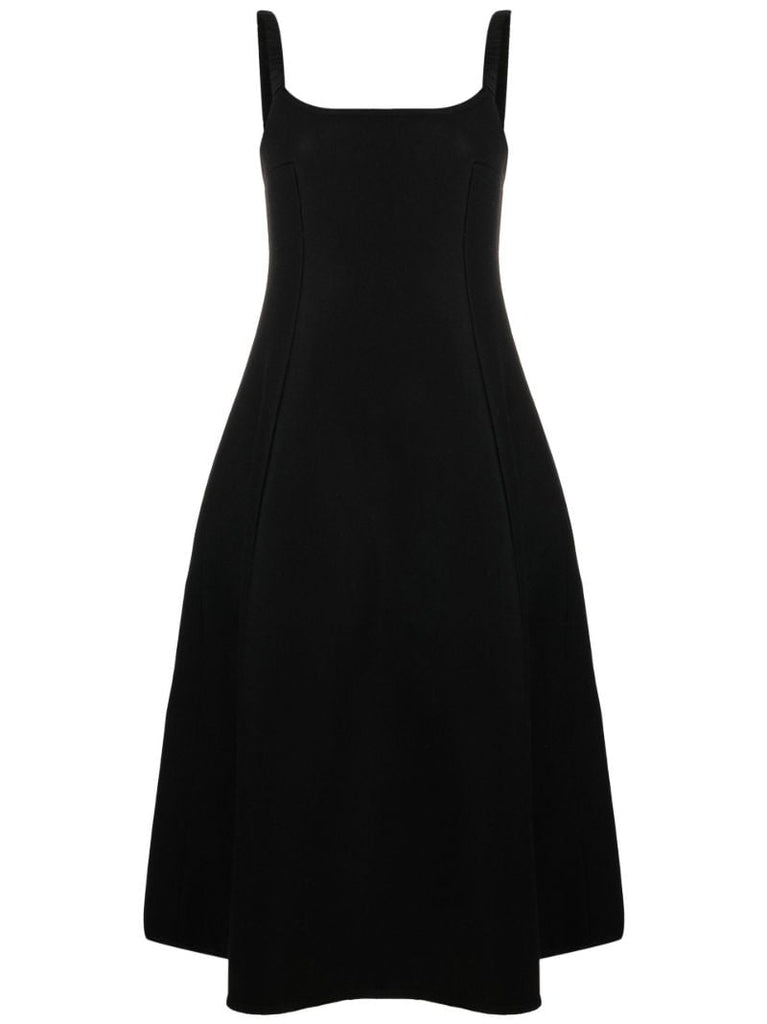 Black the Uma Midi Dress