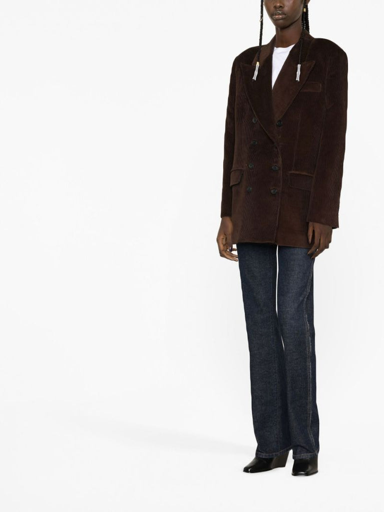 Brown Tanner Corduroy Blazer