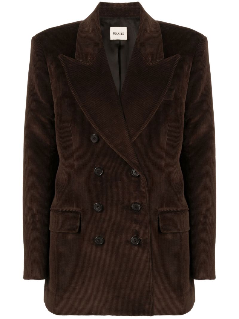 Brown Tanner Corduroy Blazer