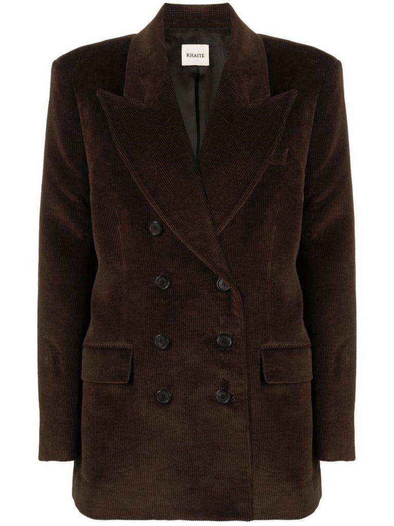 Brown Tanner Corduroy Blazer