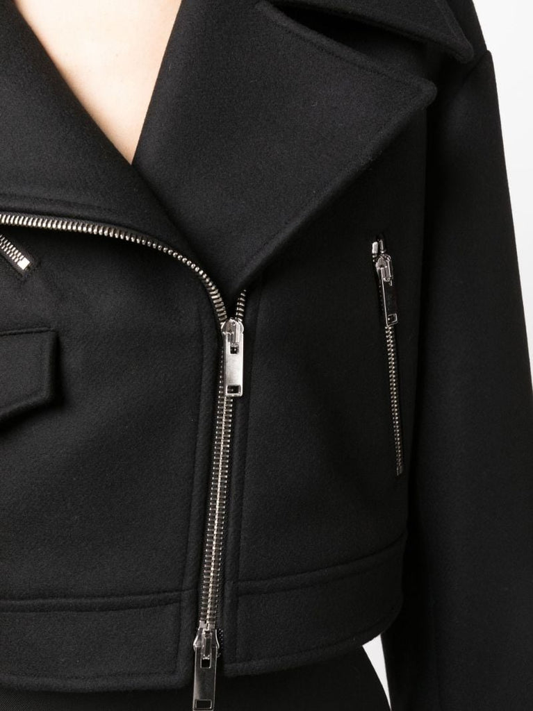 Black Gelman Biker Jacket