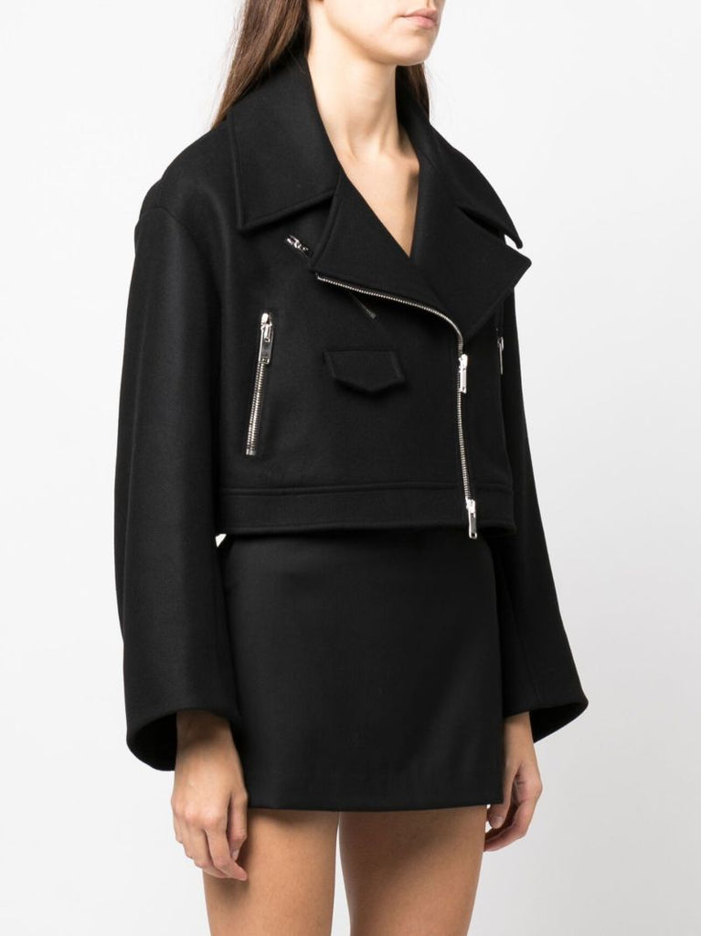 Black Gelman Biker Jacket