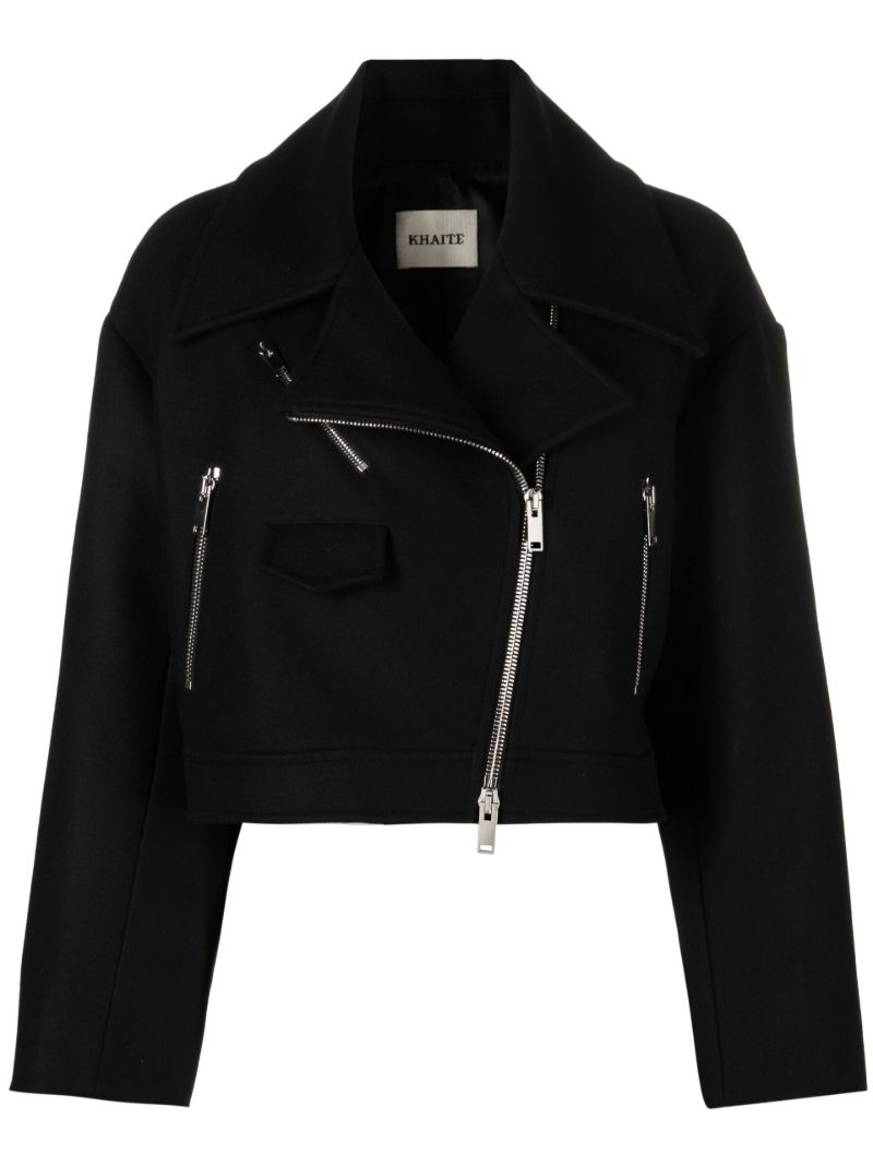 Black Gelman Biker Jacket