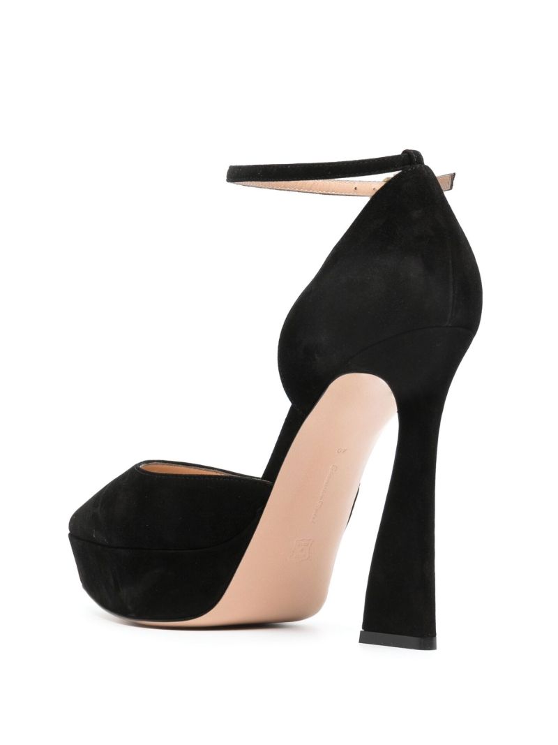 Black 85 Suede Pumps