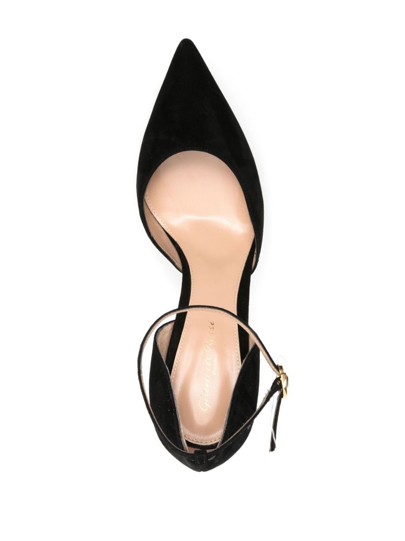 Black 85 Suede Pumps