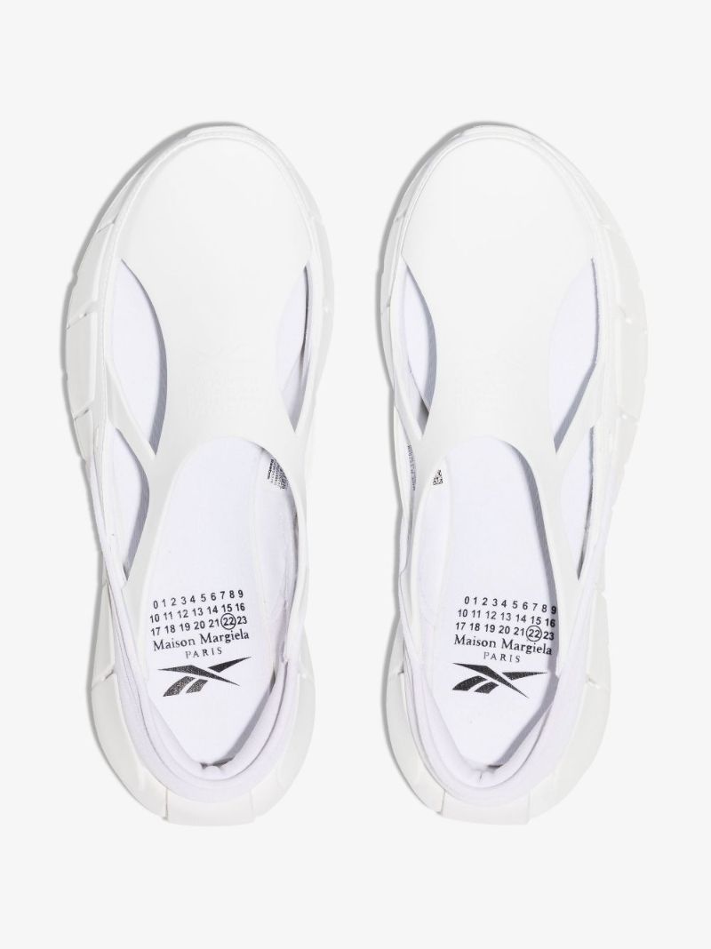 X Reebok White Slip-on Sneakers