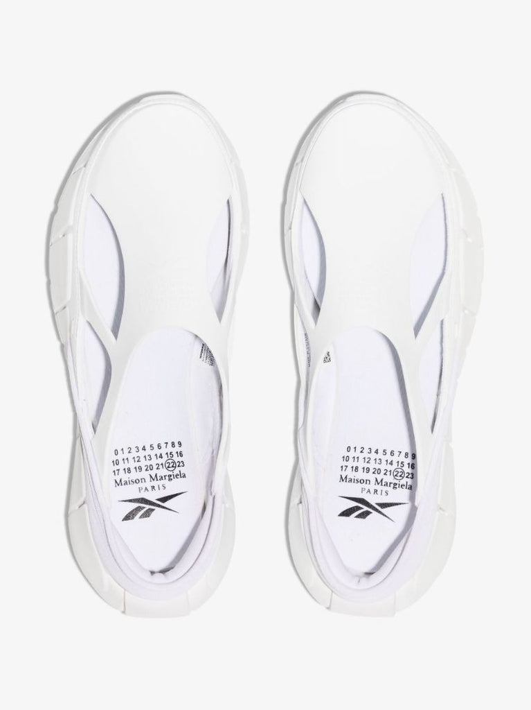 X Reebok White Slip-on Sneakers