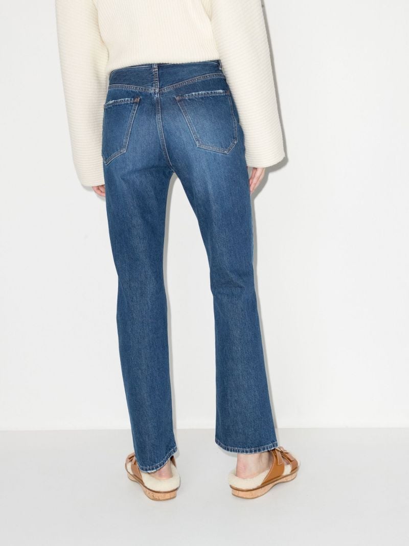 Blue Semeru Straight-leg Jeans