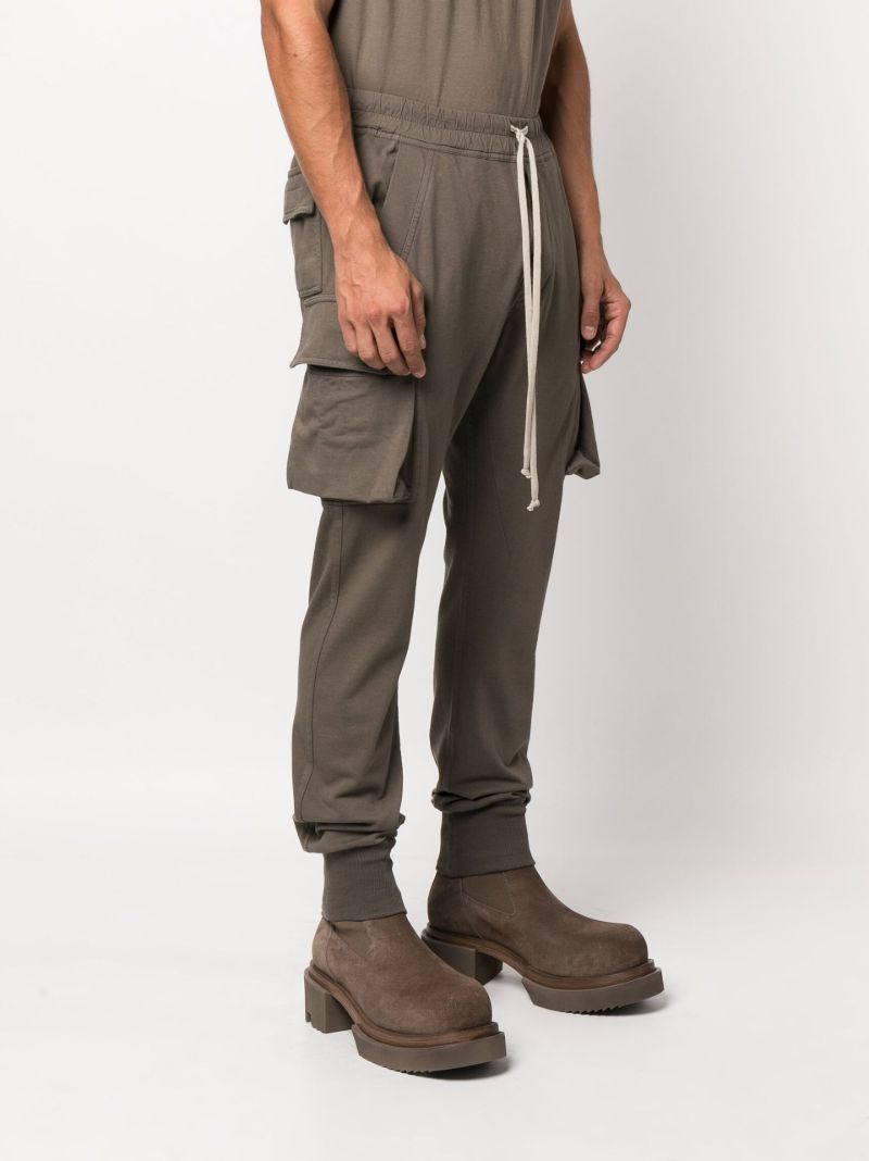 Brown Mastodon Cotton Track Pants