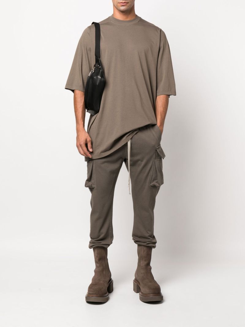 Brown Mastodon Cotton Track Pants