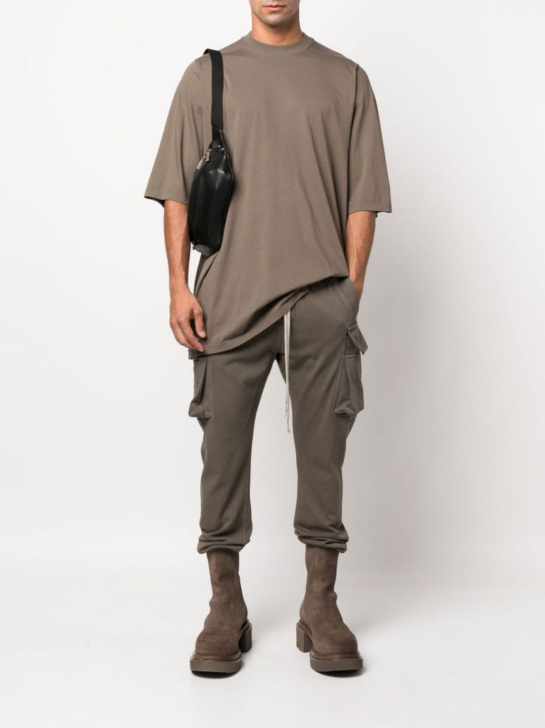 Brown Mastodon Cotton Track Pants