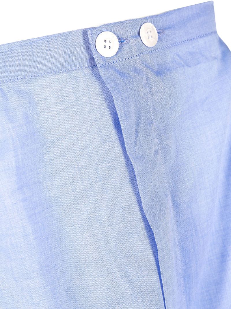 Blue Amalfi Cotton Batiste Pyjamas